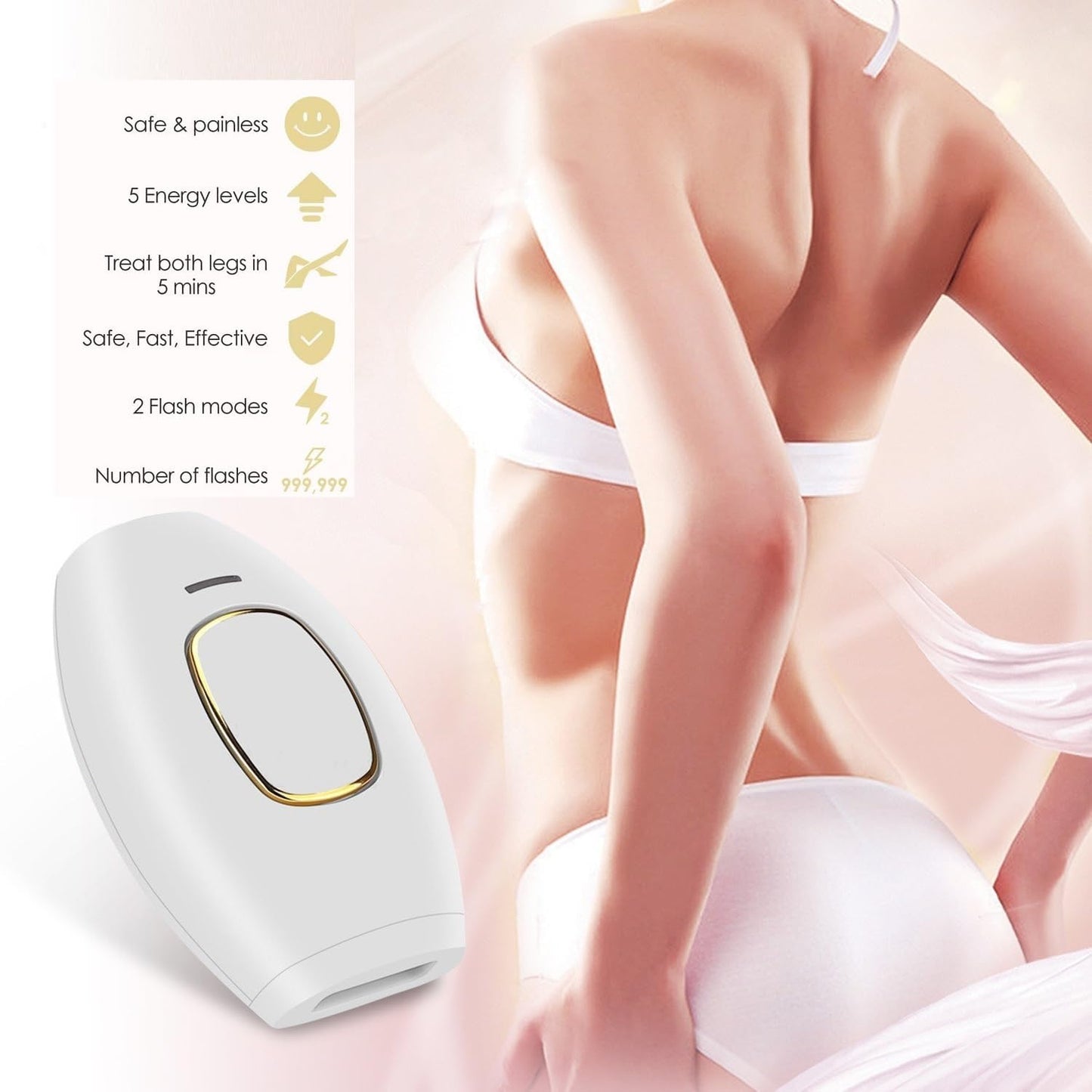 Glowza Lab Pocket IPL Laser Device